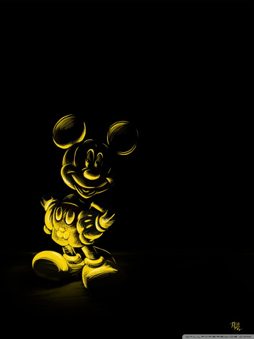 Mickey Mouse For Phone, Black Minnie Mouse HD phone wallpaper | Pxfuel