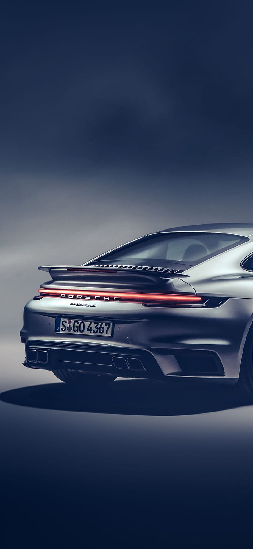 Porsche 911 Turbo S Rear View iPhone XS, iPhone 10, iPhone X , , Background,  and HD phone wallpaper | Pxfuel