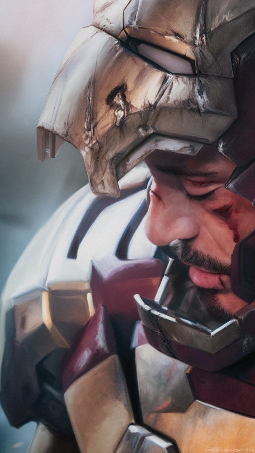 Iron Man 3, Tony Stark, Artwork, Art, Movie, Painting HD phone wallpaper