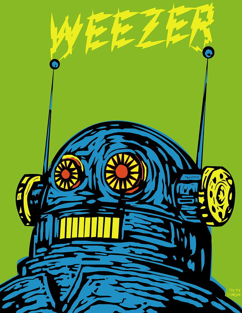 Panik im Disco-iPhone, Weezer HD-Handy-Hintergrundbild