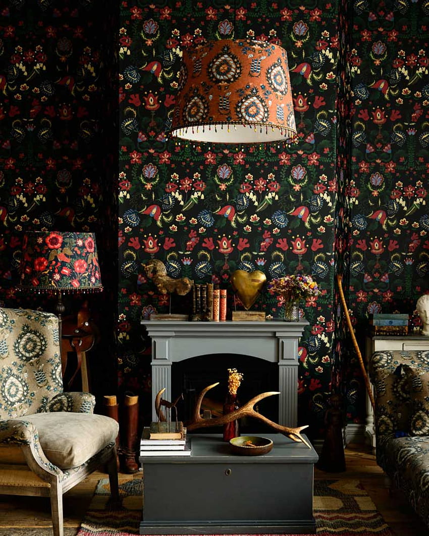 Gothic Floral Patterns. Best Interior Design Trends, Gothic Room HD phone  wallpaper | Pxfuel