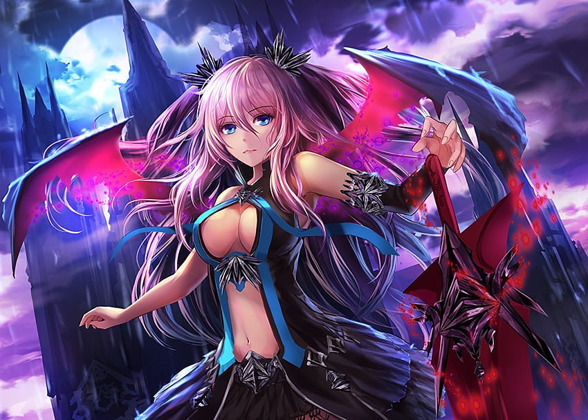 Fantasy Anime Demon Girl Anime Devil Girl Hd Wallpaper Pxfuel 1950