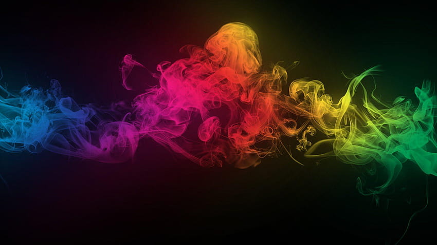 Color Smoke, Colorful Smoke HD wallpaper