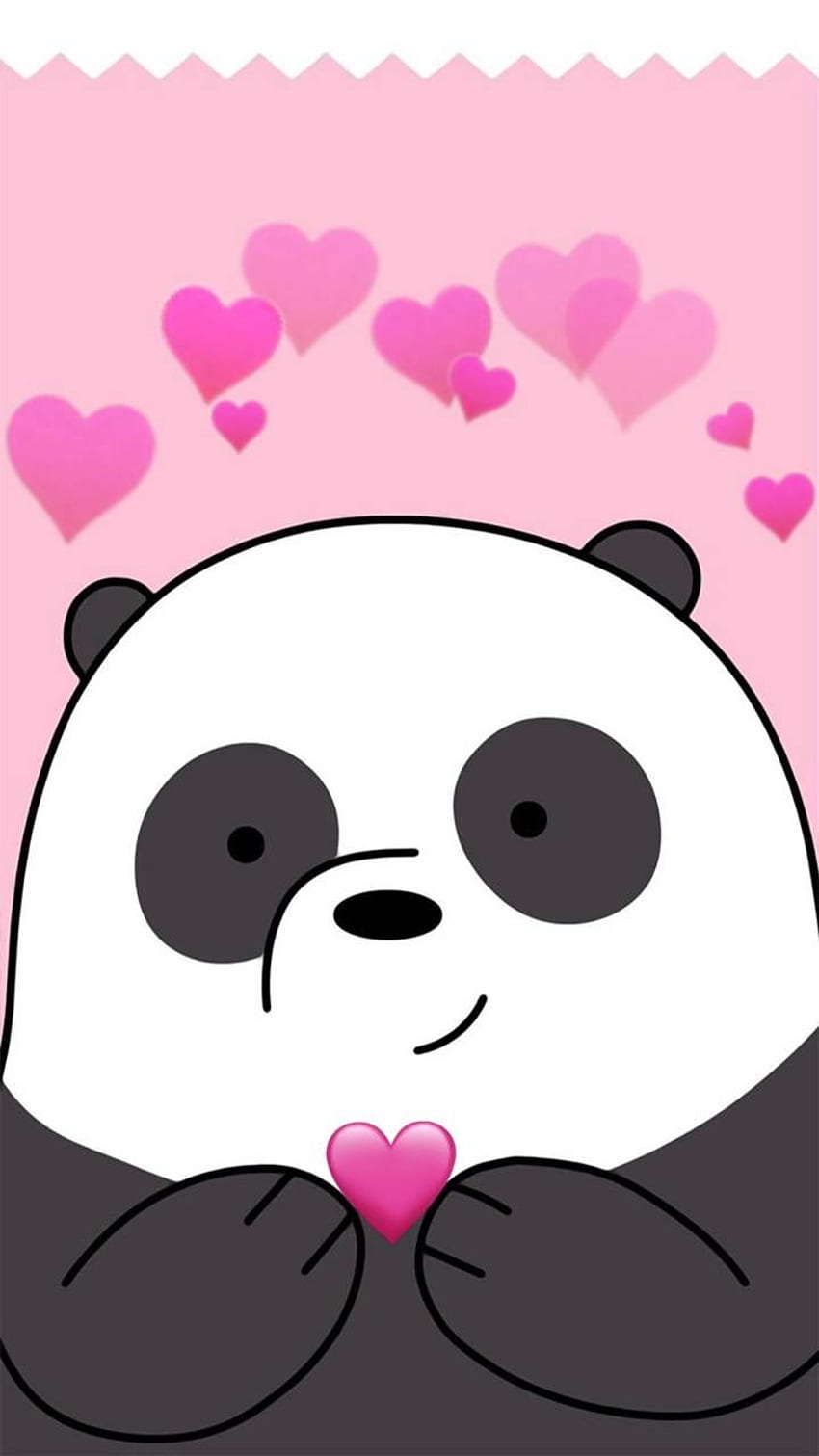 Panda Love by Jmeella84 - d8 now. Browse millions of popular bare in 2021. Cute cartoon drawings, Cute disney drawings, Love HD phone wallpaper