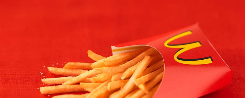 Fast French Fries, Cartoon French Fries HD wallpaper
