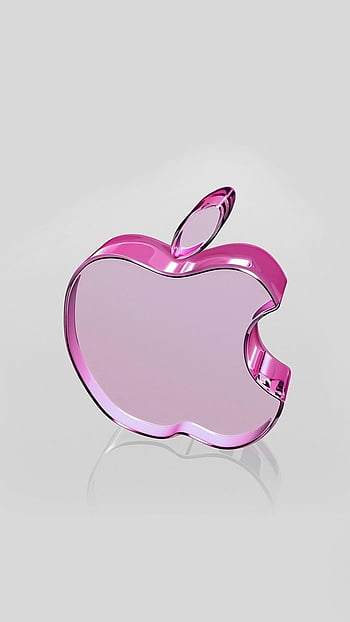 apple wallpaper pink