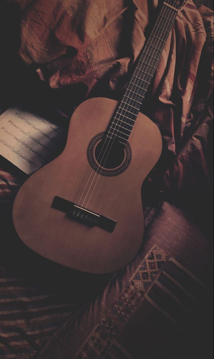 guitar , shot on iPhone. Acoustic guitar graphy, Guitar , Guitar iphone, Black Guitar HD phone wallpaper