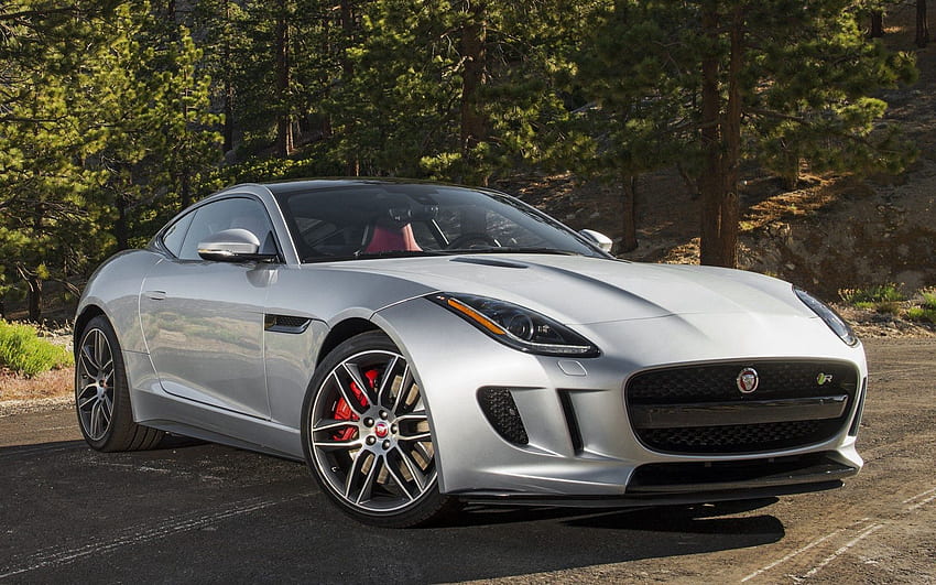 Jaguar, Cars, Grey, Side View, 2015, F-Type HD wallpaper