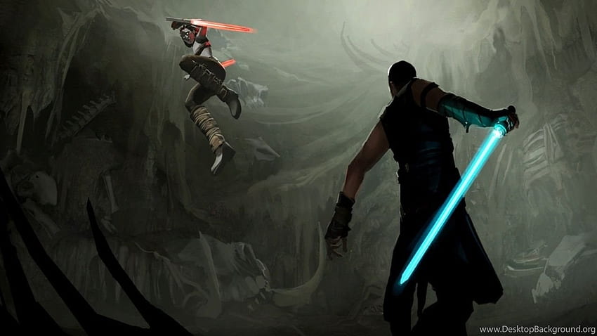 Star Wars, Swords, Jedi, Battle, Sith And. Background, Fight Scene HD wallpaper