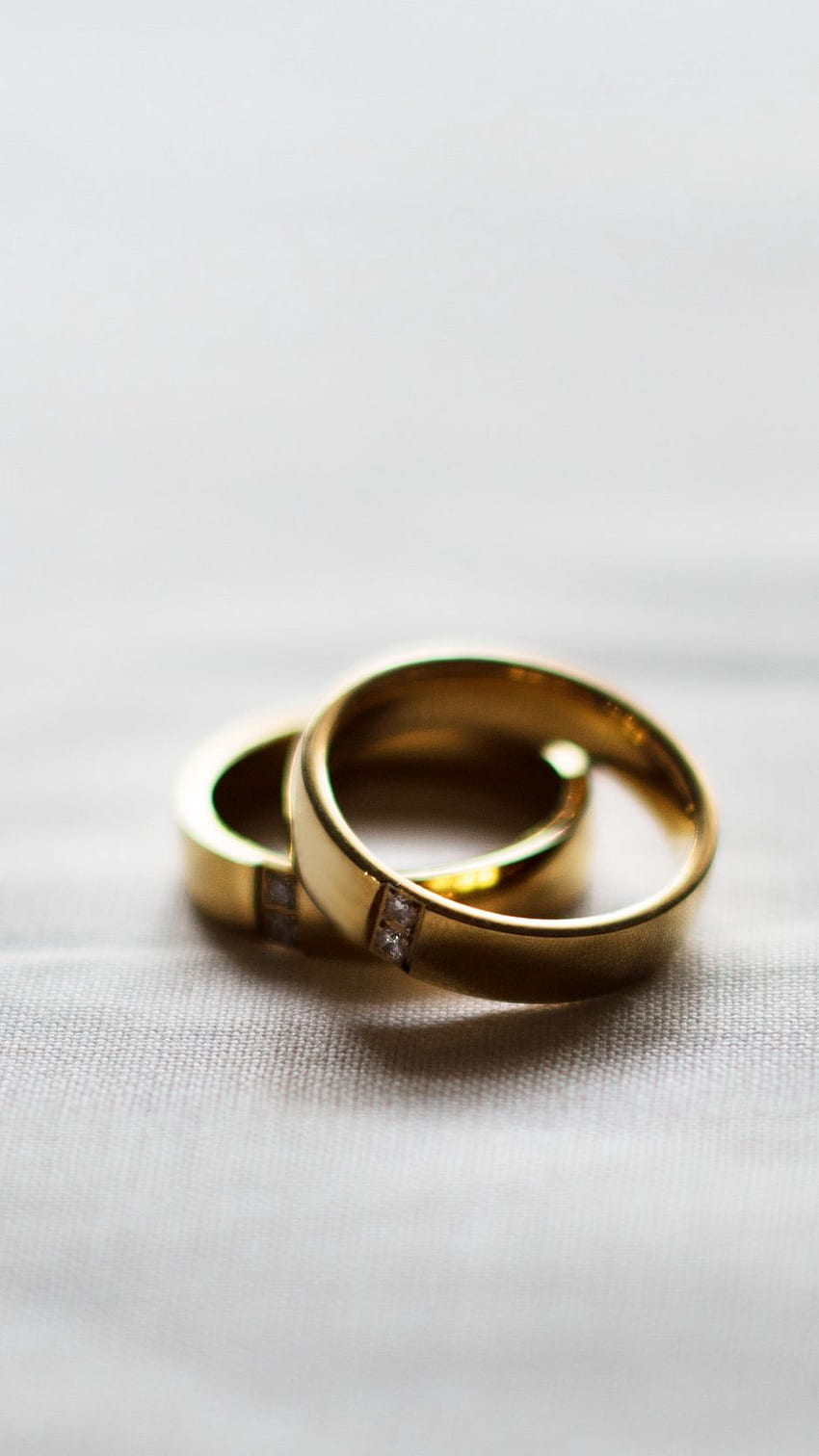 Rings, Wedding, Couple, Gold, Love Iphone 8 7 6s 6 For Parallax Background, Wedding Ring iPhone HD phone wallpaper