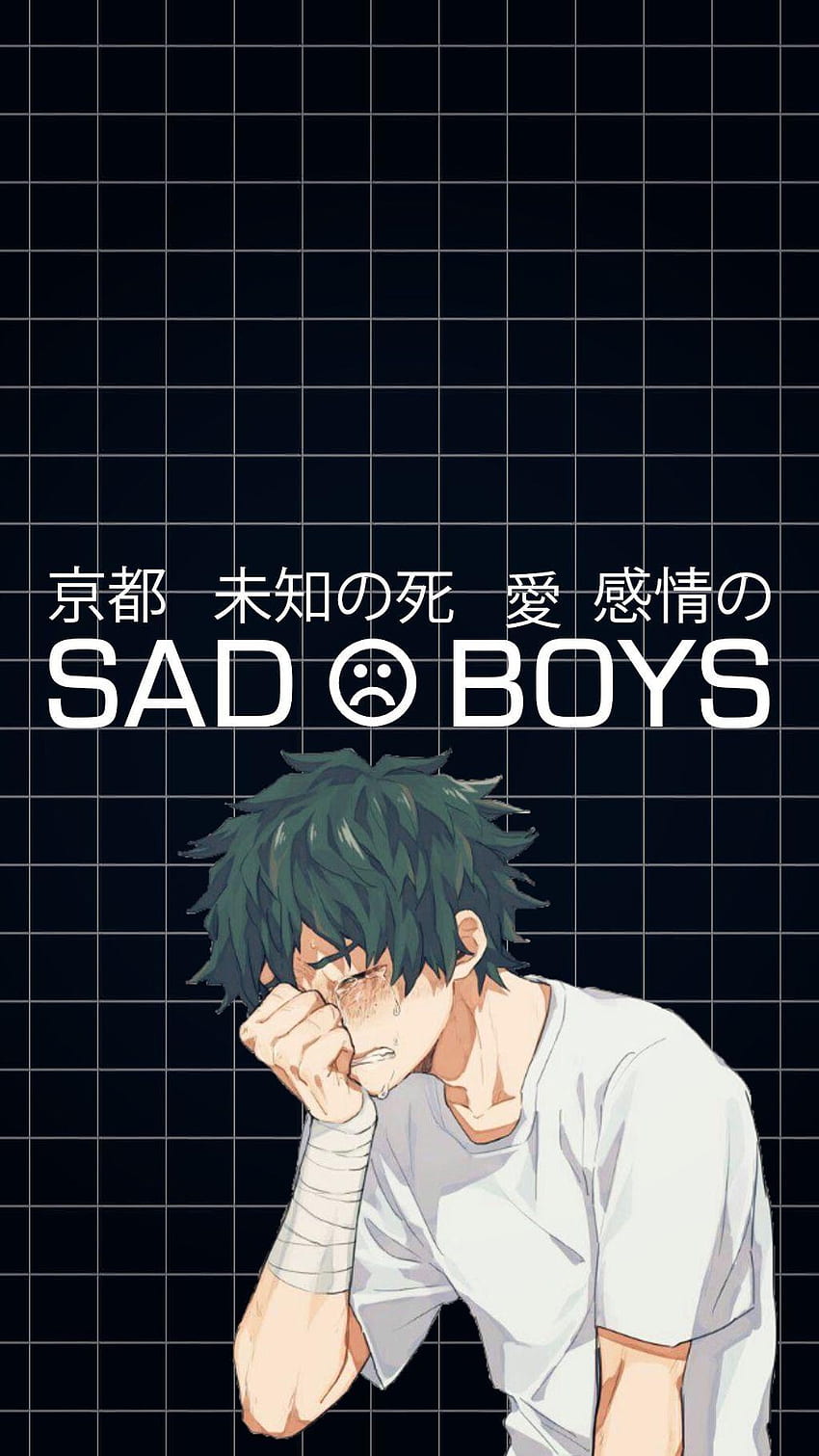 Anime Aesthetic Sad, Anime Boy Sad Aesthetic HD phone wallpaper