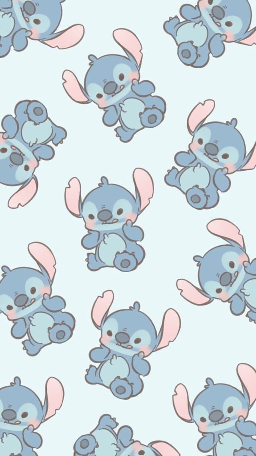 about blue in Stitch, Blue Disney HD phone wallpaper