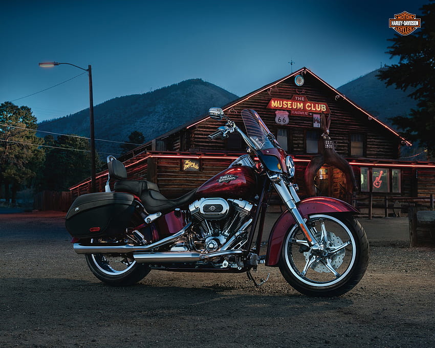 2012 Aufstellung, Fahrt, Motorräder, Harley, Fahrräder HD-Hintergrundbild