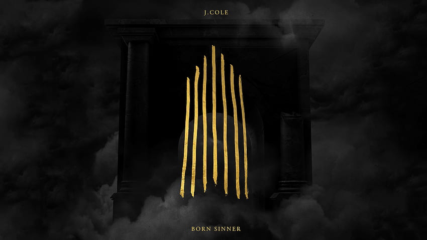 ] [J. Cole] Born Sinner ノン デラックス アルバム カバー 高画質の壁紙