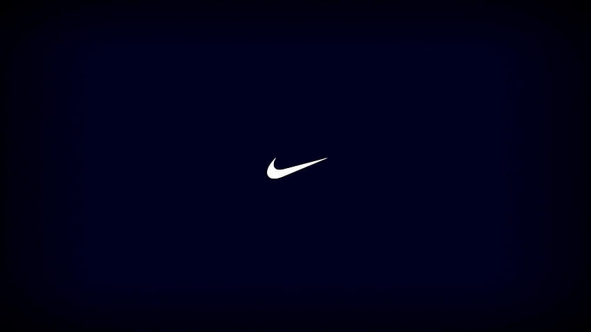 Black And White Nike Logo HD wallpaper