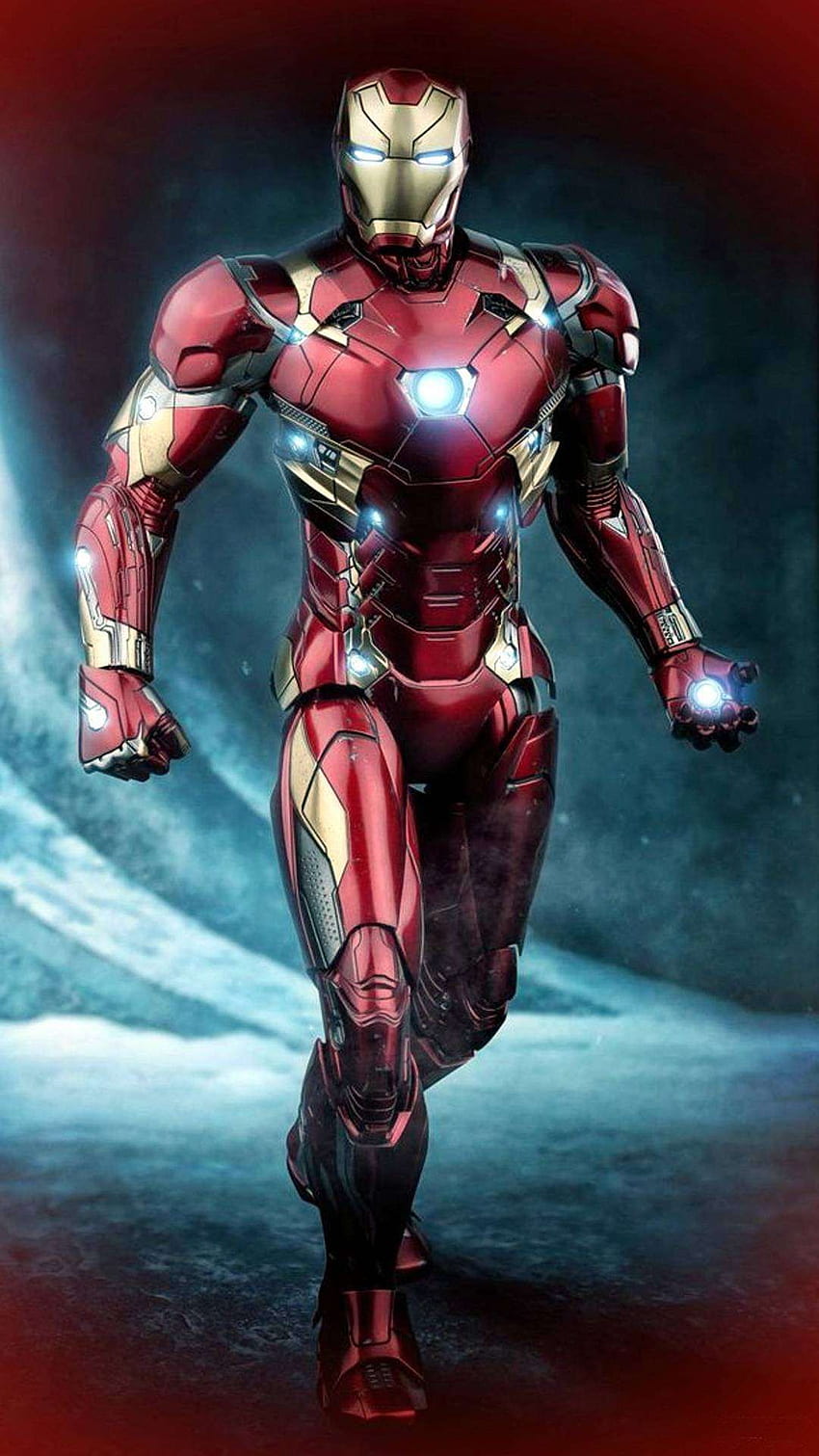 Iron Man New Mark 45 . Homme de fer, homme de fer, vengeurs d'homme de fer Fond d'écran de téléphone HD