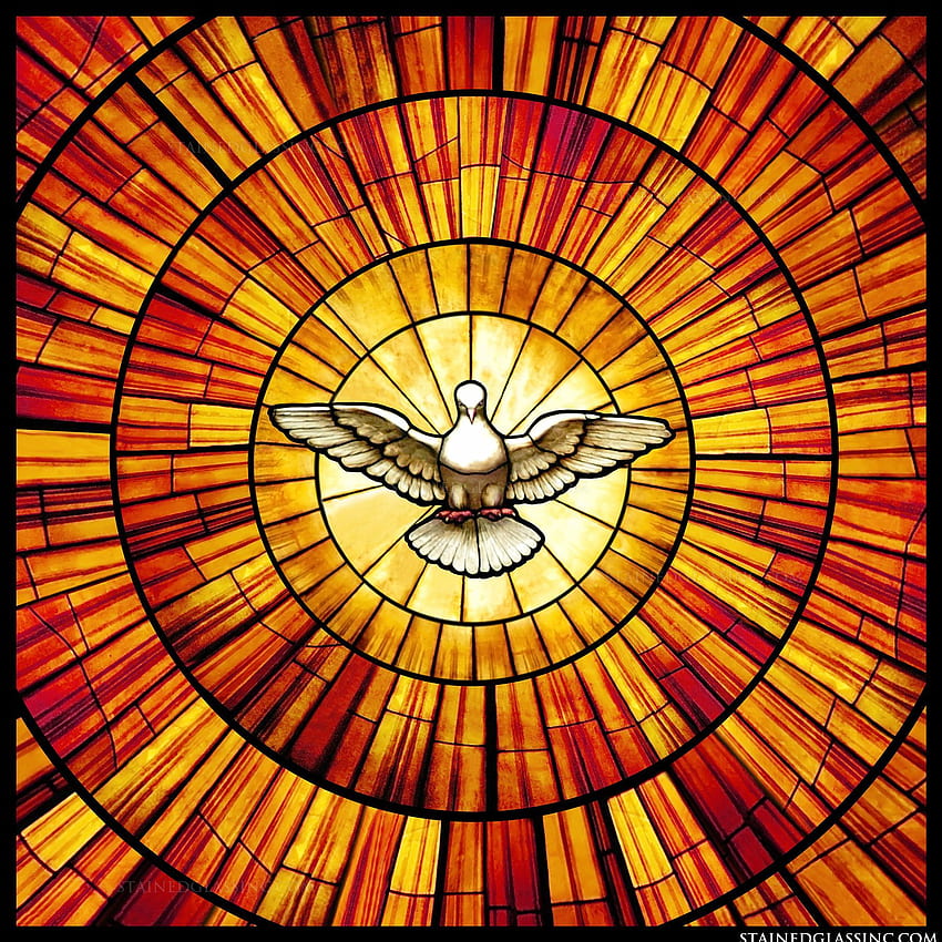 Mein Glaube, katholische Glasmalerei HD-Handy-Hintergrundbild