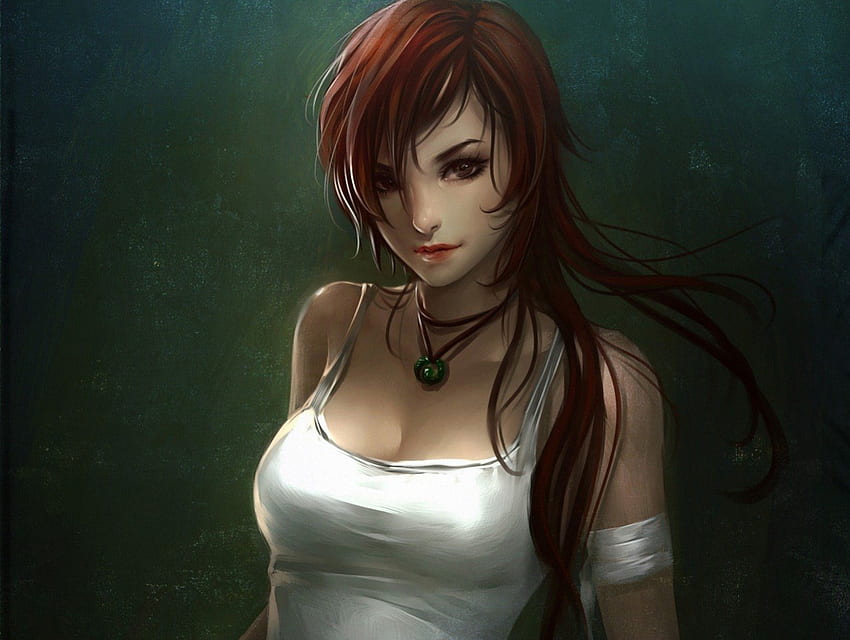 Lara Croft, jeux, tomb raider, collier, fille, maillot, solitaire, jeux vidéo, cheveux bruns, femelle Fond d'écran HD