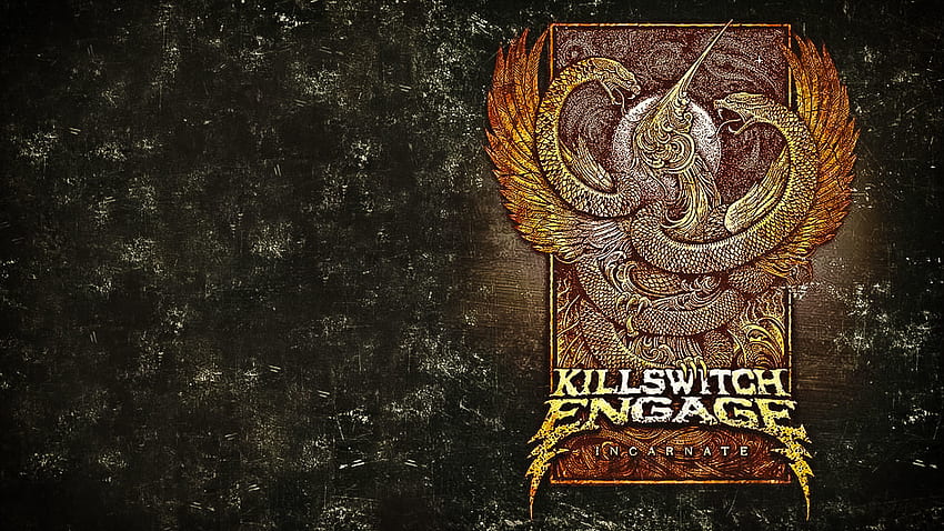 Killswitch Engage Incarnate ตามความเกลียดชังโดย Design Strength of the mind วอลล์เปเปอร์ HD