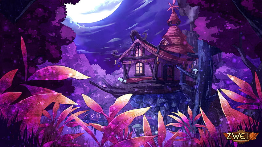 The Witch's Hut, Witch House HD wallpaper