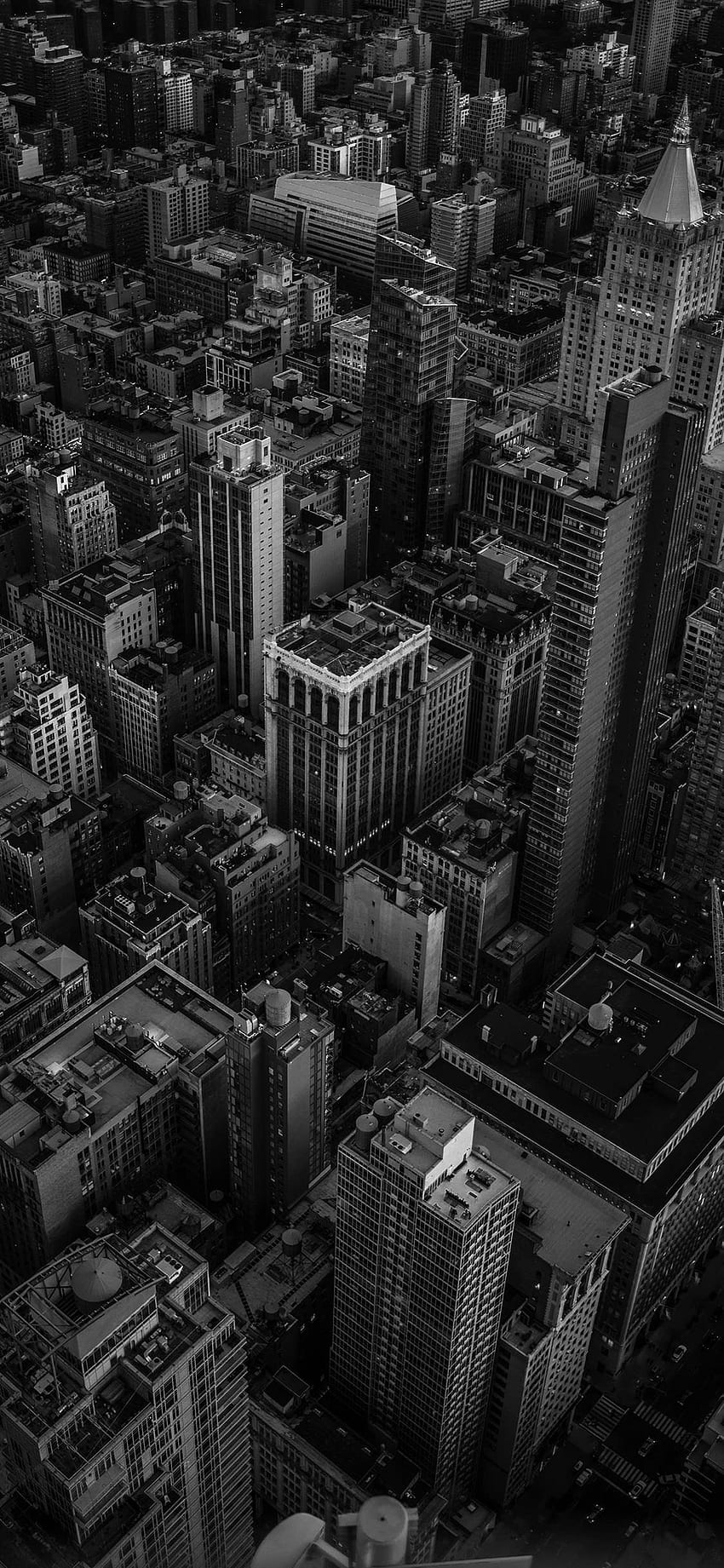 iPhone in bianco e nero, New York in bianco e nero Sfondo del telefono HD