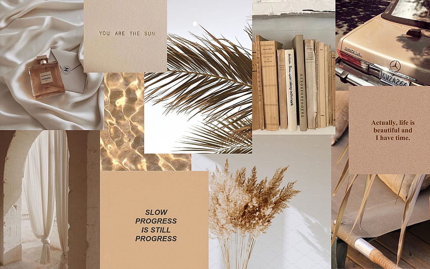 collages for macbook in 2020. Aesthetic , Laptop , notebook, Gold Aesthetic HD wallpaper