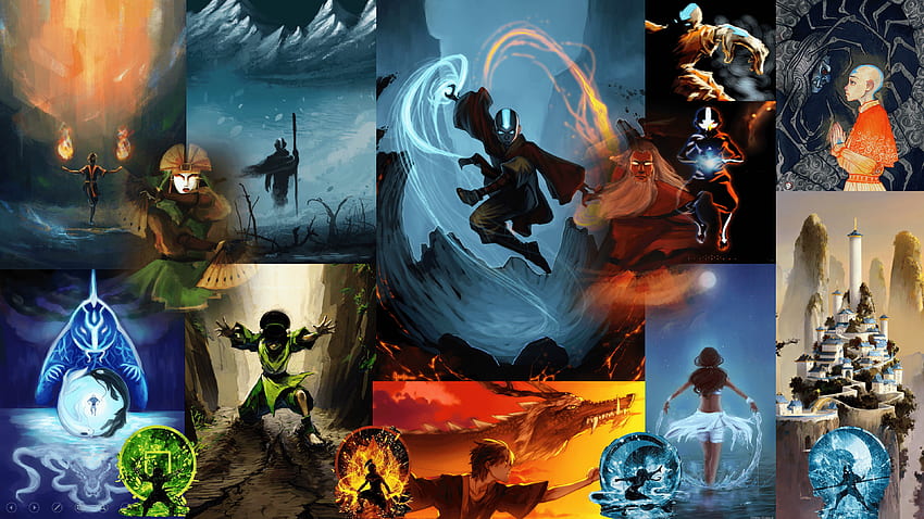 Aang Avatar HD Wallpapers and 4K Backgrounds  Wallpapers Den