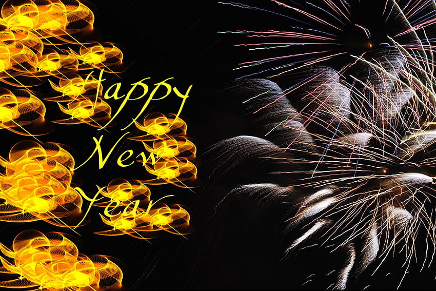 Happy New Year- 2012, 明けましておめでとうございます, アブストラクト, アート, 年, 2012, 美しい, 幸せ, 新しい 高画質の壁紙