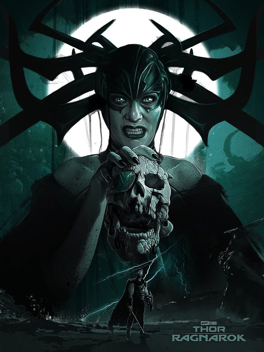 redskullspage: “Thor Ragnarok: Hela ”. Marvel villains, Marvel art, Marvel HD phone wallpaper