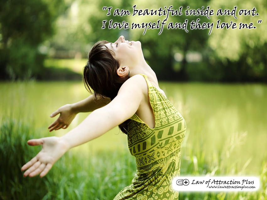 Law of Attraction Plus: The Secret revealed!: I am, Love Myself HD wallpaper