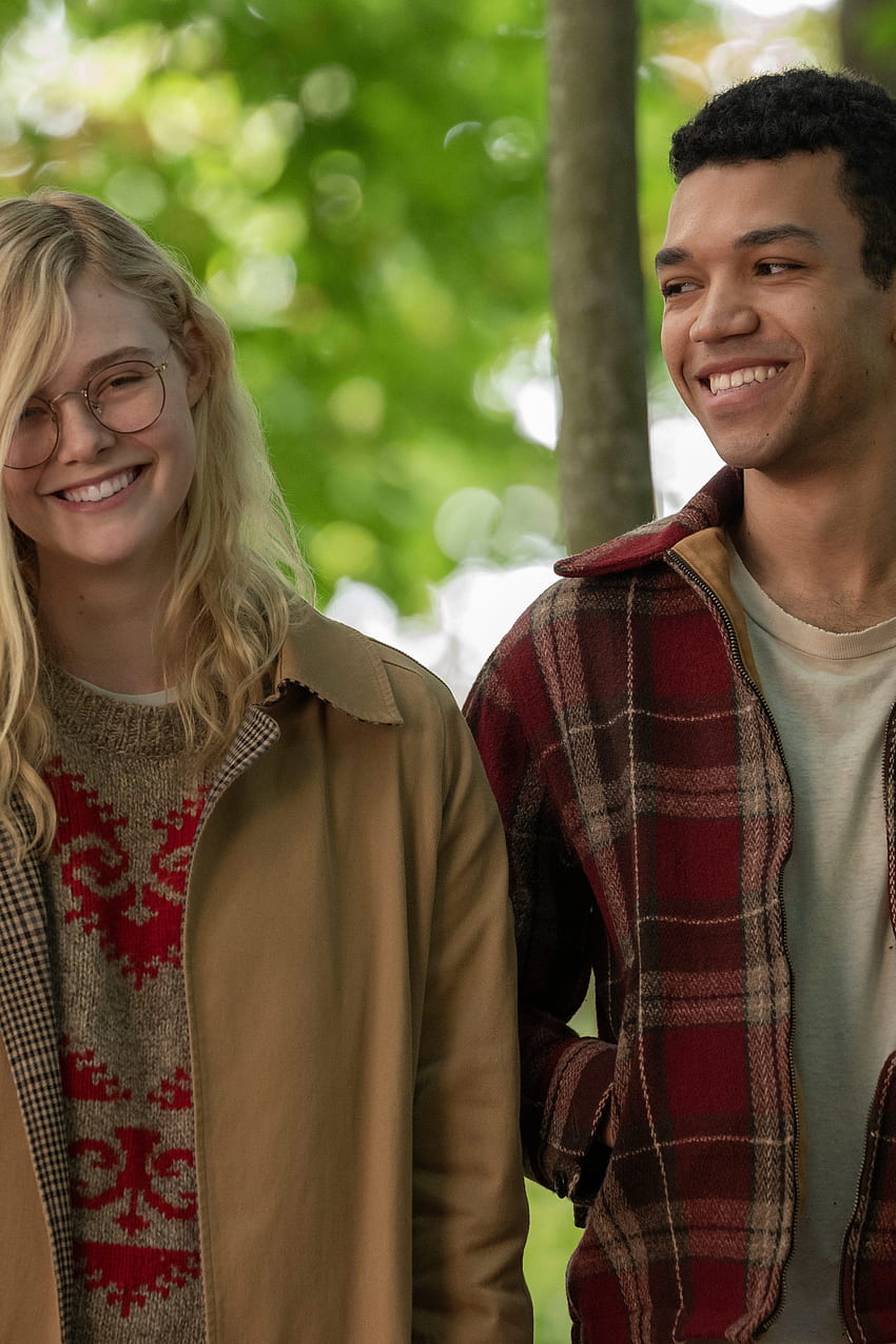 All the Bright Places” Stars Elle Fanning and Justice Smith on How the Film Portrays Mental Illness HD phone wallpaper