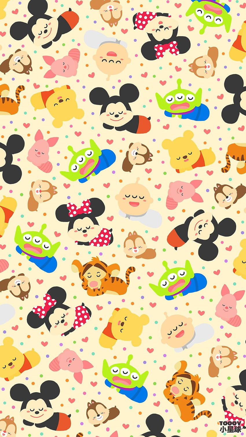 Disney Pattern Wallpapers  Wallpaper Cave