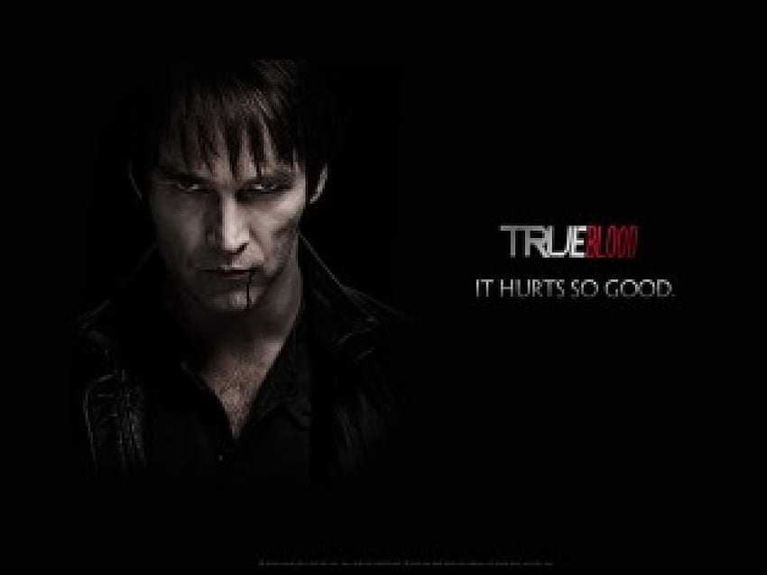 True Blood - Bill Compton, tv series, vampires, bill compton, stephen moyer, hbo, vampire, true blood HD wallpaper