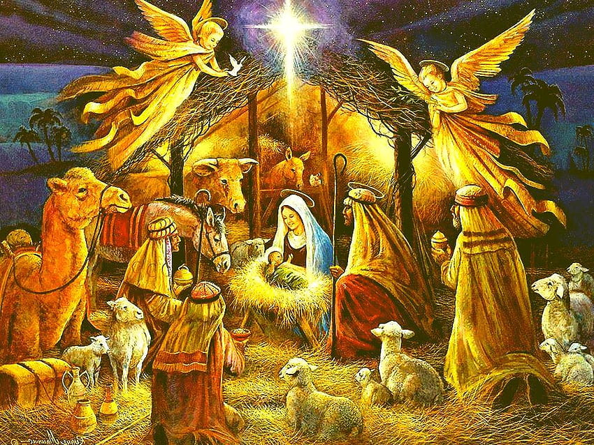 Jesus Birth, Jesus Born HD wallpaper | Pxfuel