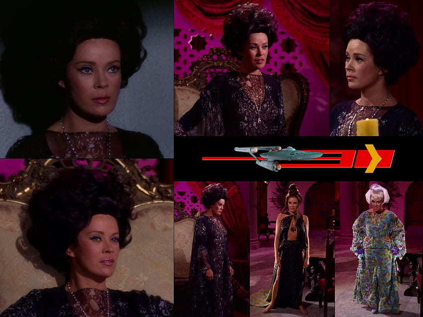 Antoinette Bower sebagai Sylvia dari Star Trek: Seri Asli, TOS, Sylvia, Catspaw, Antoinette Bower, Star Trek Wallpaper HD