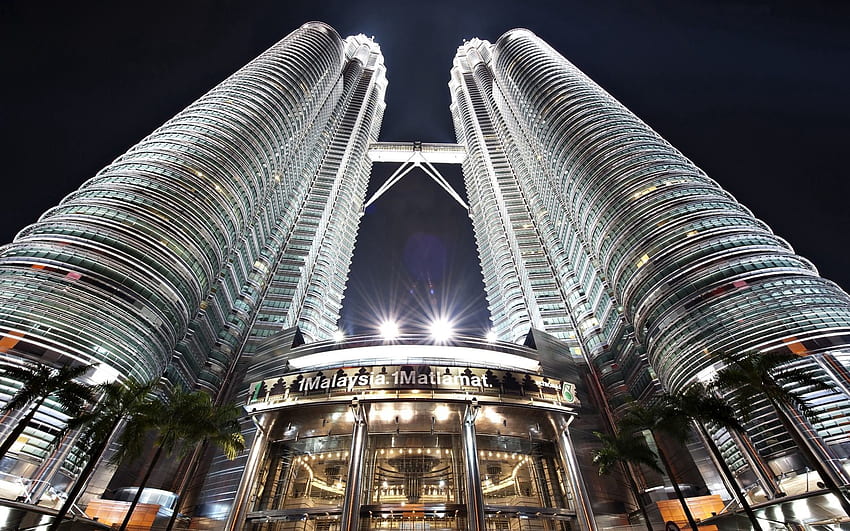 Cities, Skyscraper, Tower, Malaysia, Kuala Lumpur, Towers, Petronas HD wallpaper