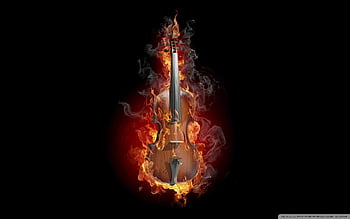 Violins black backgrounds HD wallpapers | Pxfuel