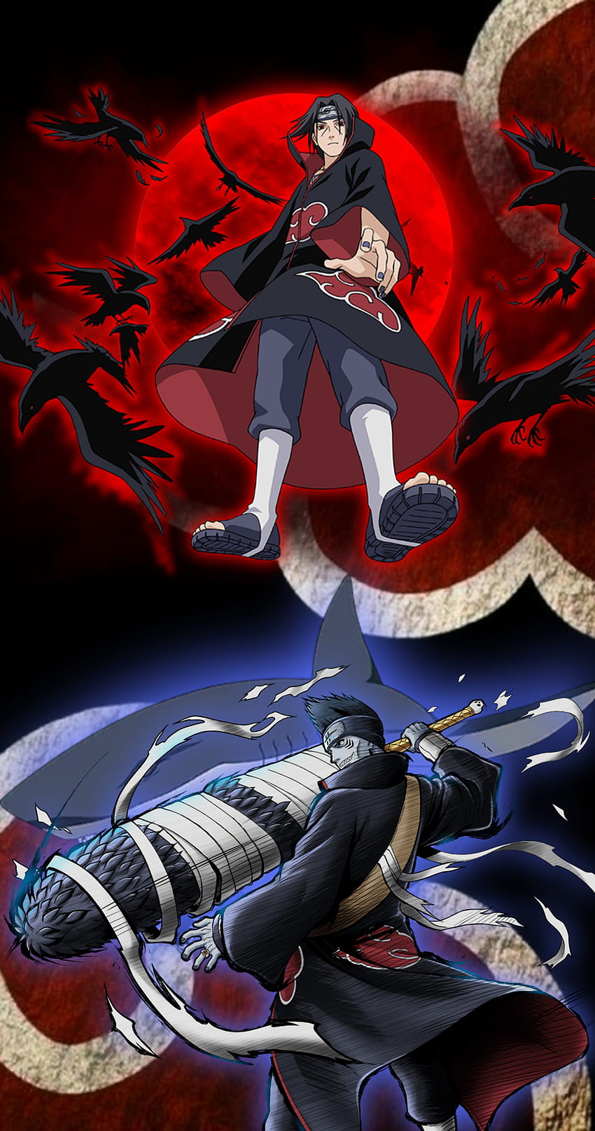 Itachi e Kisame, Naruto, Akatsuki, Anime Papel de parede de celular HD