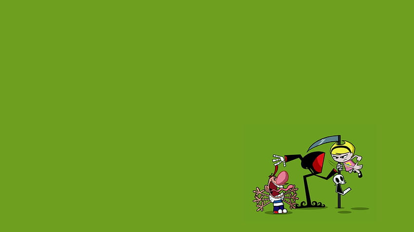 Red verde de dibujos animados: Cool Network fondo de pantalla