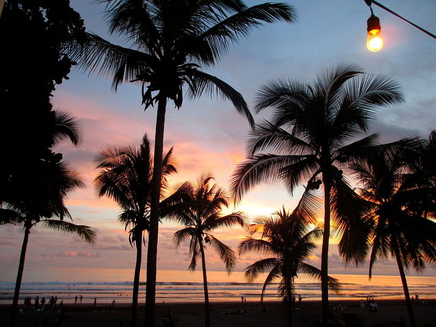 Costa Rica of the Day - Beach Sunset. The Costa Rican Times HD wallpaper