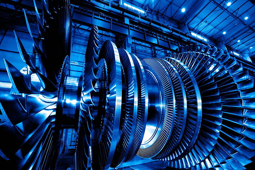 Les plus grandes turbines à vapeur jamais fabriquées se dirigent vers la campagne anglaise. Voici pourquoi, moteur à turbine Fond d'écran HD