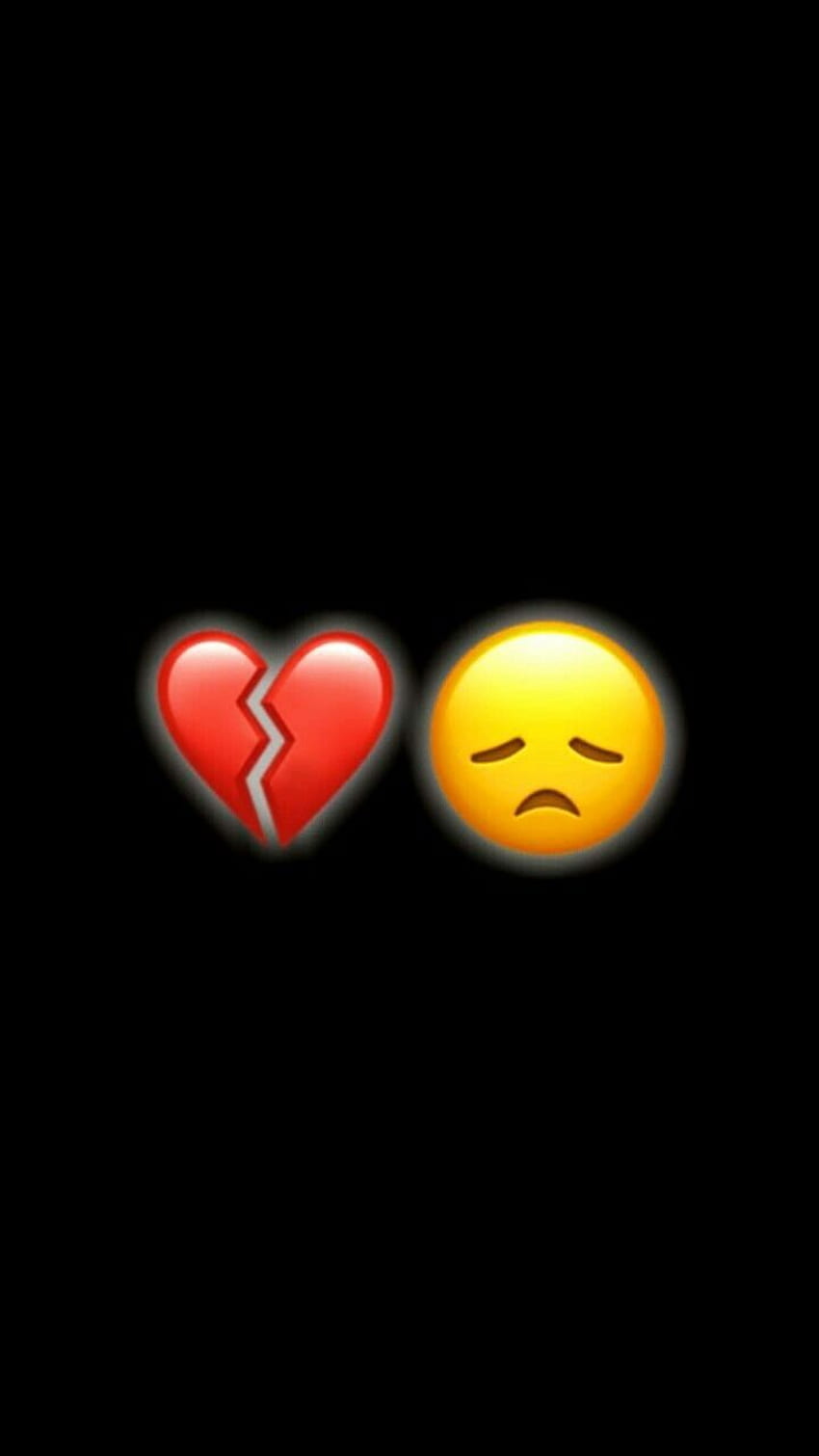 Huhhh, cuore spezzato Emoji Sfondo del telefono HD