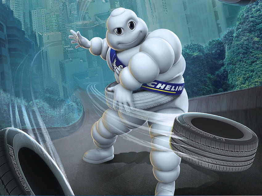 Hübsch: Michelin-Charakter. – ein exklusives HD-Hintergrundbild