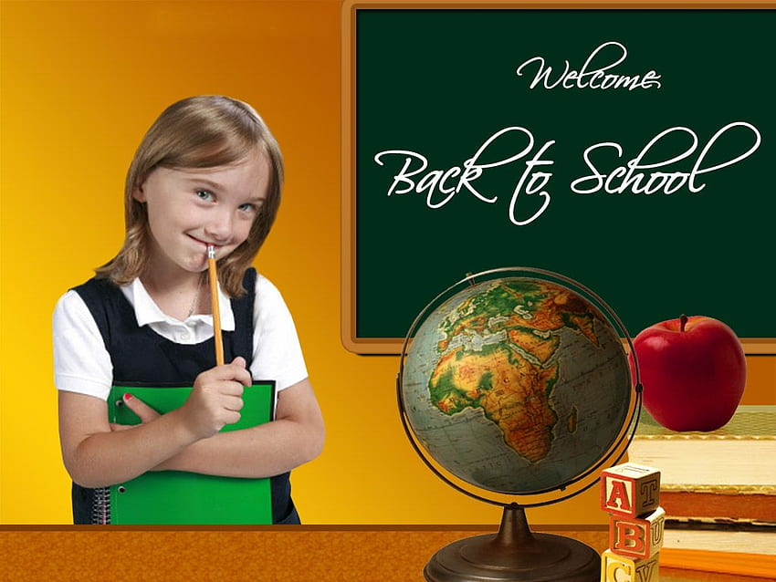 and : Welcome back to school HD wallpaper