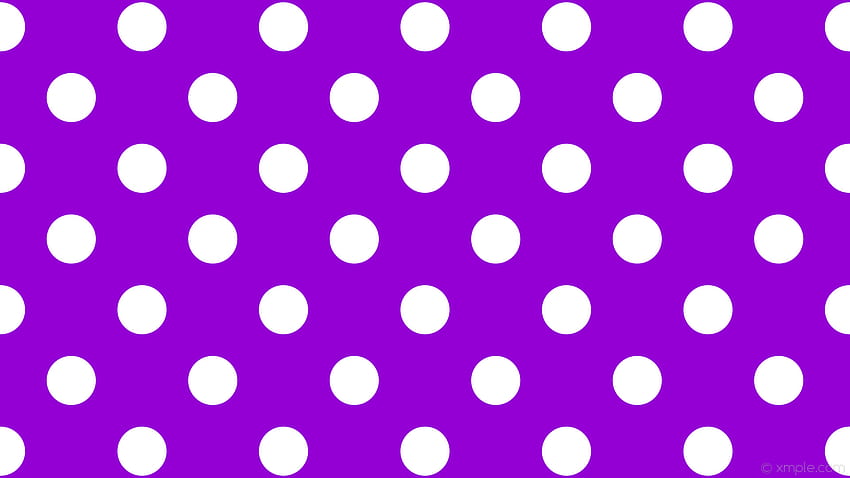 white spots purple polka dots dark violet HD wallpaper