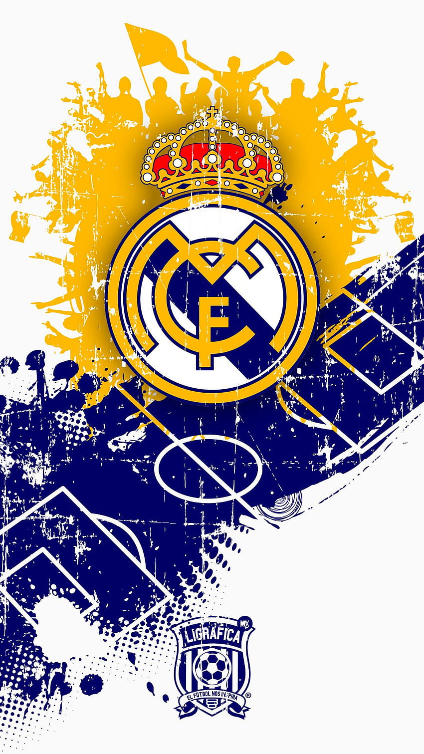 Logo Real Madrid Fond d'écran de téléphone HD