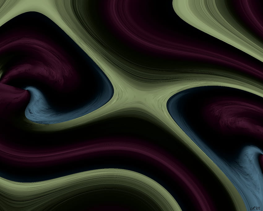 Paint swirls 2, боя, cg, абстрактно, компютърно изкуство HD тапет