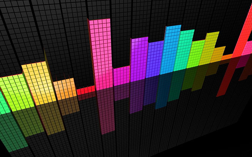 Colorful Equalizer 75716, Graphic Equalizer HD wallpaper