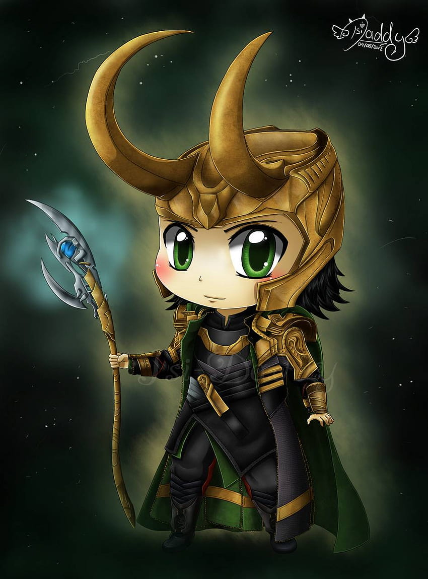 Loki, dessin animé de Loki Fond d'écran de téléphone HD