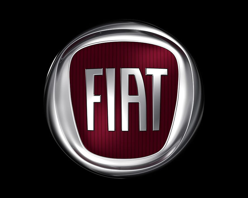 Older car Fiat logo Fiat sign Stock Photo - Alamy